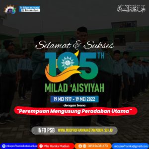 Read more about the article Selamat & Sukses Milad Aisyiyah ke 105